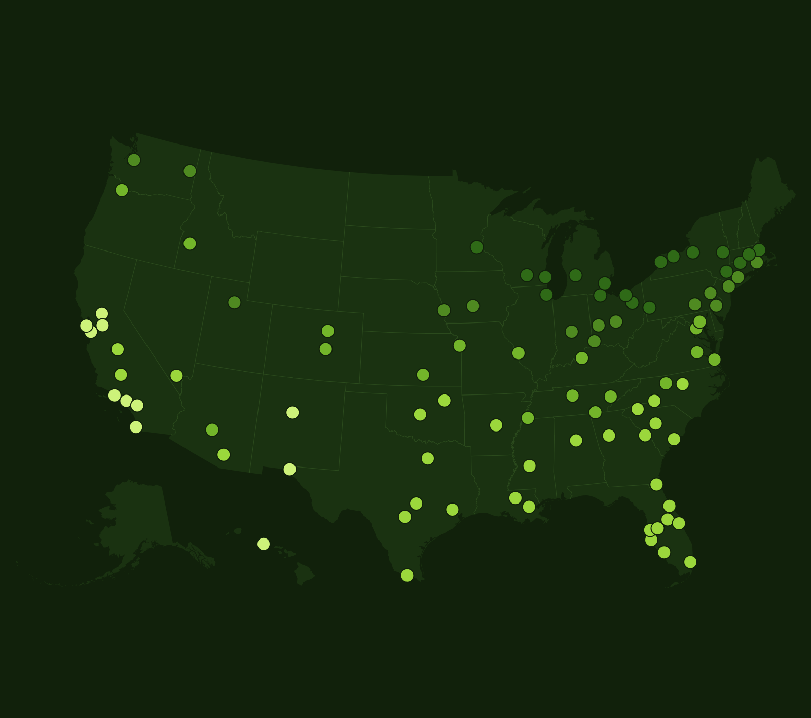 Playable Golf Days by City: 100 Largest US Metros Ranked