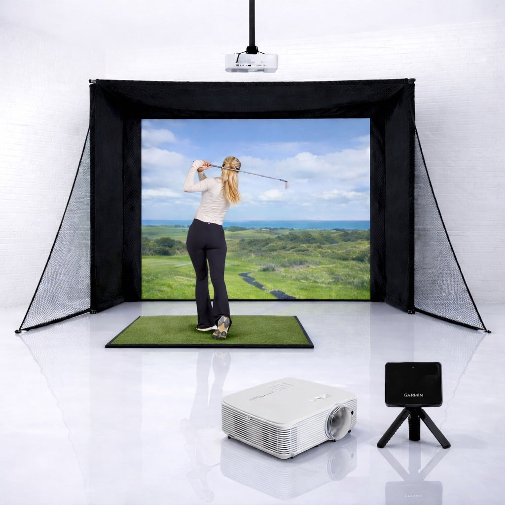 Garmin R10 SimBox Home Golf Simulator Full Package