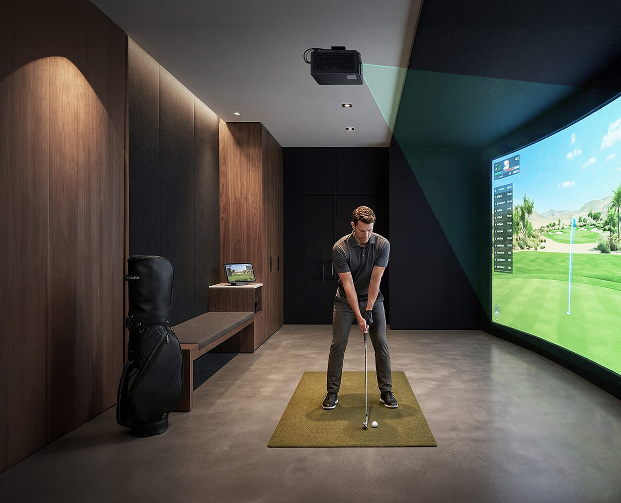 Optoma GT2300HDR Golf Simulator Projector