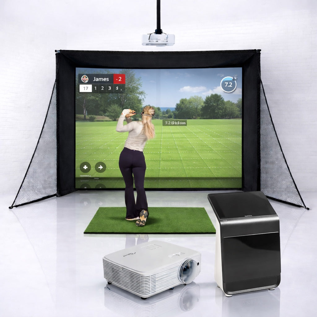 Garmin Approach R50 SimBox Home Golf Simulator Full Package