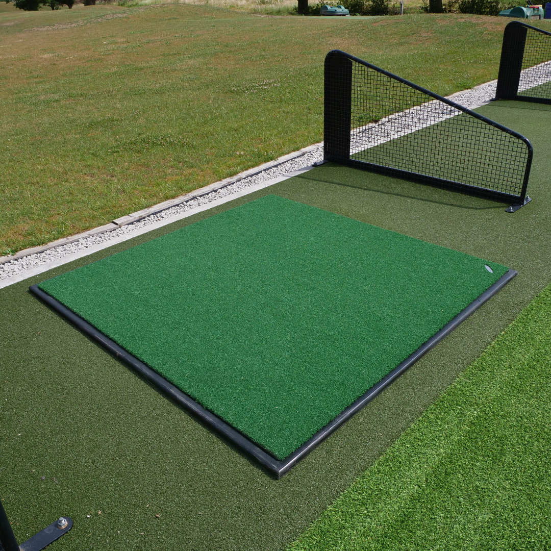 Sample Hit Mat GolfBays Standard Hitting Mat 4'11 x 4'11